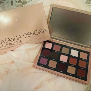 Natasha Denona Retro Palette - Pink, Cream, Brown & Plum Eyeshadow Set